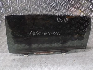 TOYOTA COROLLA VERSO 2004 - 2008 N/S/R PASSENGER SIDE REAR WINDOW GLASS - Picture 1 of 4