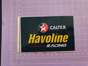 Caltex Halvoline Racing Sticker 12cm x 8.5cm approx As per image - Picture 1 of 1
