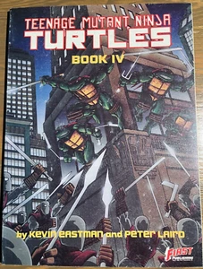 TEENAGE MUTANT NINJA TURTLES BOOK IV - First Graphic Novel - FIRST PRINTING 1988 - Picture 1 of 3