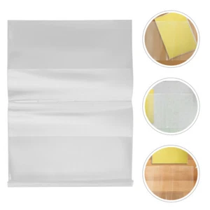 30 Pcs Waterproof Case Clear Book Cover Reusable Corners Protectors Pupils - Picture 1 of 12