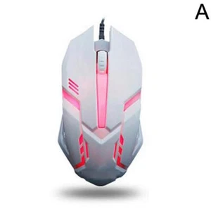 Wired Game Mouse Led Laptop Pc Computer Optical Mice Computer Mouse - Picture 1 of 14