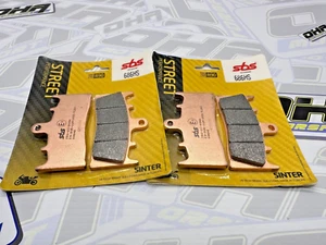 SBS HS Street Sinter Front Brake Pads for Kawasaki ZX9R Ninja 1996-2001 NEW - Picture 1 of 1