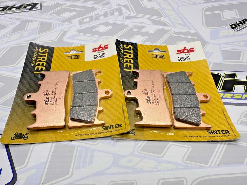 SBS HS Street Performance Sinter Front Brake Pads for Suzuki TL1000R 1998-2002 - Image 1 of 1