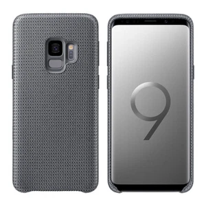 CUSTODIA COVER ORIGINALE SAMSUNG GALAXY S9 SM-G960 HARD CASE HYPERKNIT GRIGIO - Imagen 1 de 2