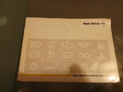 Libretto uso e manutenzione OPEL ASTRA 1991 Italiano  - Immagine 1 di 3
