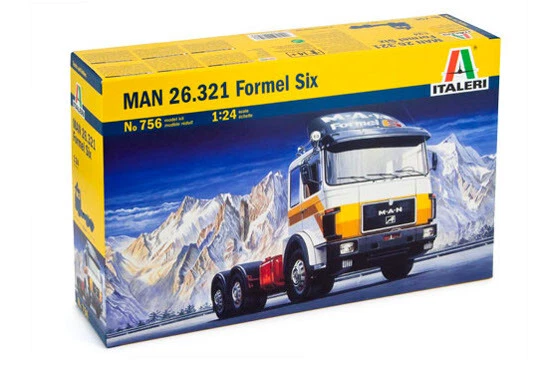 Italeri Man 26.321 Formel Six Modellino Camion da montare