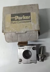 Parker Parflange Set di matrici con perno M4020074 1-1/4" OD. Vecchio Stock - Foto 1 di 7