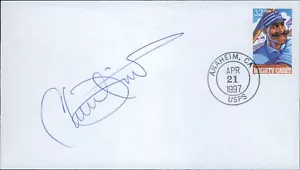 Chuck Finley Anaheim Angels Signed First Day Issue Cachet JSA Authenticated - Picture 1 of 3