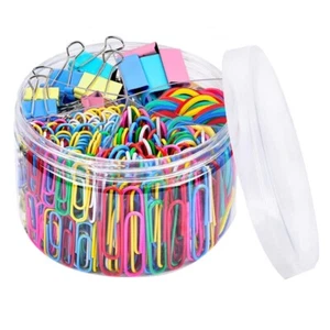 Binder Clips Pencil Clips Paper Clips Pen Holder Clips Books Travel Metal Clips - Bild 1 von 8