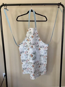 Paris Chef de Cuisine Cooksmart England Küchenschürze Blumen Fahrrad Schmetterling - Bild 1 von 6