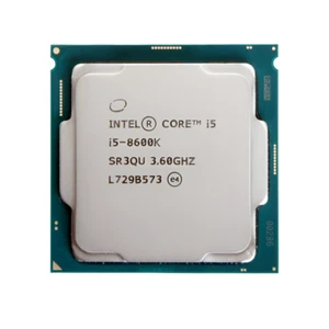 Intel Core i5 8600K 6C/6T 3.6-4.3GHz CPU Processeur Socket 1151 - Bild 1 von 2