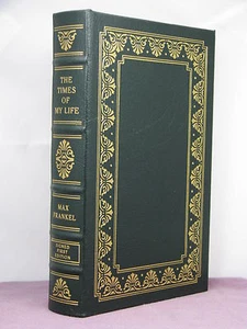 1st,signed,Times of My Life & My Life with the Times by Max Frankel,Easton Press - Bild 1 von 3