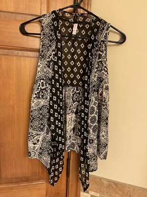 女童长款透明背心 7-8 码 — 第 1/2 张图片