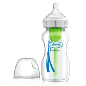 Dr. Brown's Options+ Botella anticólicos 270 ml - Libre de BPA, probado para reducir los cólicos - Imagen 1 de 8