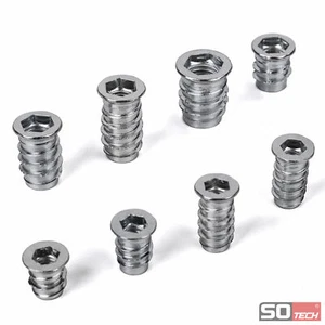 100 x SO-TECH® Einschraubmuffe Einpressmutter Verbindungsmuffe Eindrehmuffe - Bild 1 von 8