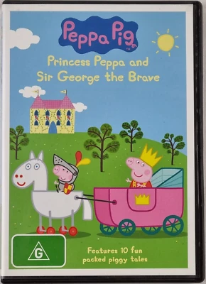 Peppa Pig - Princess Peppa & Sir George The Brave (DVD, 2009) PAL Region 4, Kids - image 1 of 4