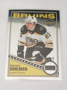 2019-20 O-Pee-Chee Platinum Retro Rookie Karson Kuhlman #R-69
