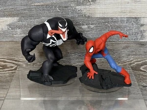 DISNEY INFINITY SPIDERMAN AND VENOM MARVEL INF-1000107 INF-1000115 INF-2000101 - Picture 1 of 3