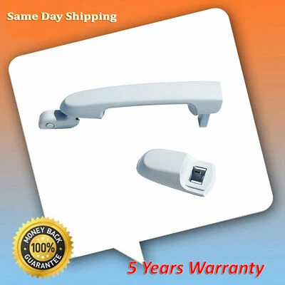 Manija de puerta exterior del conductor trasero izquierdo nórdico blanco Hyundai Accent NW 06-2011 Foto 1 de 4