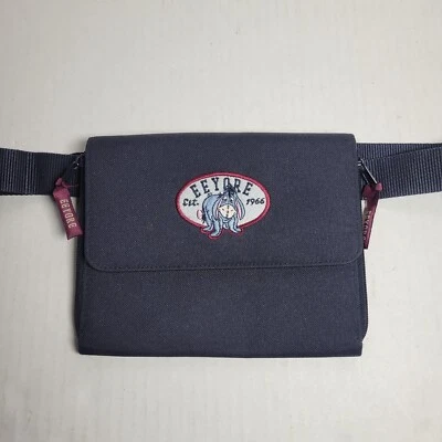Vtg Y2K Disney Store Eeyore Convertible Belt Shoulder Bag Fanny Pack Blue - Image 1 of 4