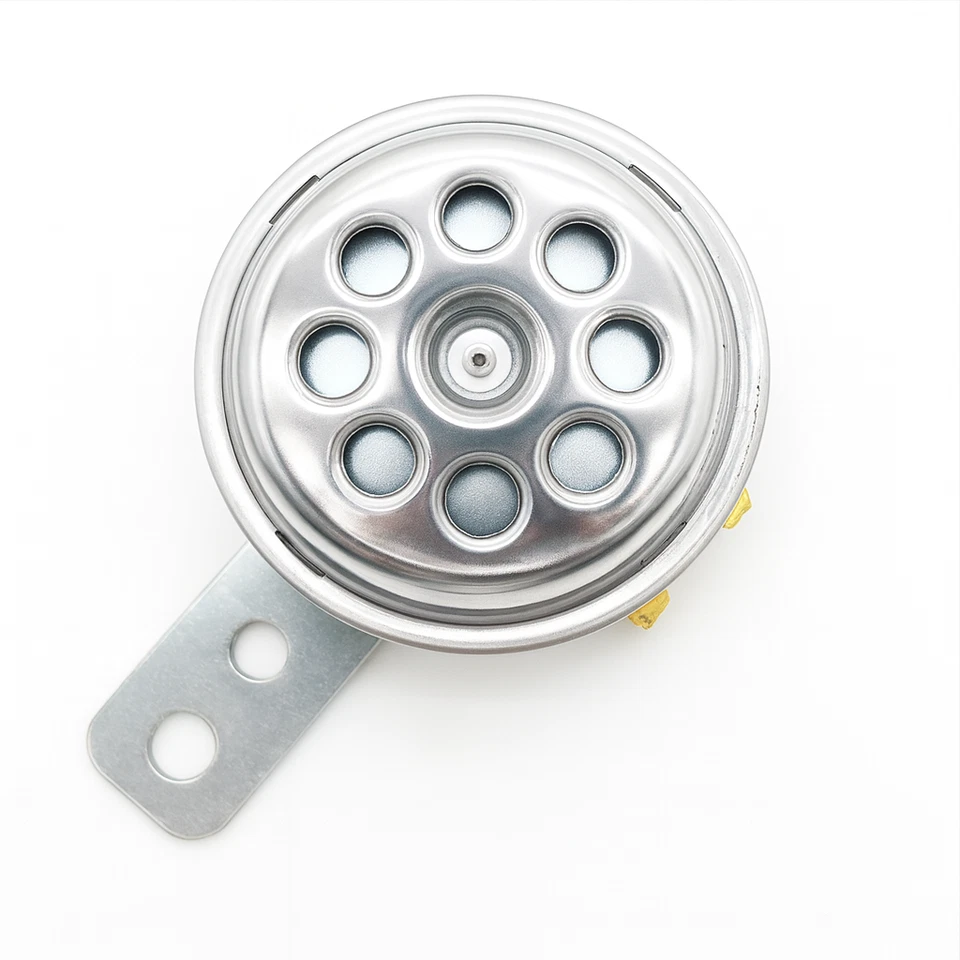 Bocina cromada 6V adecuada para Kawasaki KE 100 B 1983-2001 Foto 1 de 1