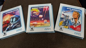 Intellivision Amico 3 Game Bundle (OPEN - COMPLETE) EVEL KNIVEL, MISSLE COMMAND