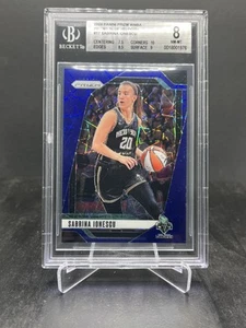 2024 Panini WNBA Prizm Basketball Sabrina Ionescu Prizms Blue Velocity BGS 8 #17 - Picture 1 of 2