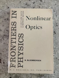 LANL Kopie! Vintage 1964 Nichtlineare Optik von Nobelpreisträger Nicolaas Bloembergen - Bild 1 von 18