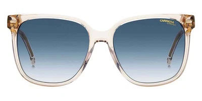 Gafas de sol Carrera CAR para mujer beige/azul sombreado 55 mm nuevas 100 % auténticas Foto 1 de 4