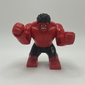 LEGO Marvel Super Heroes Red Hulk Big Fig Minifigure 76078 Read Description