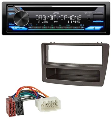 JVC Bluetooth MP3 USB DAB CD Autoradio für Honda Civic 04-06 autom. Klima schwar - Bild 1 von 4