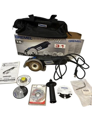 Kit de herramientas Dremel US40-01 120V Ultra-Saw con accesorios usado leer descripción  Foto 1 de 4