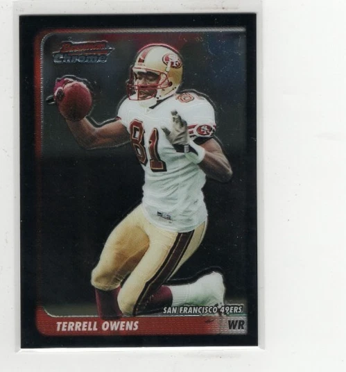 2003 Terrell Owens Bowman Chrome #25 Free Shipping (G1796) - Image 1 of 1