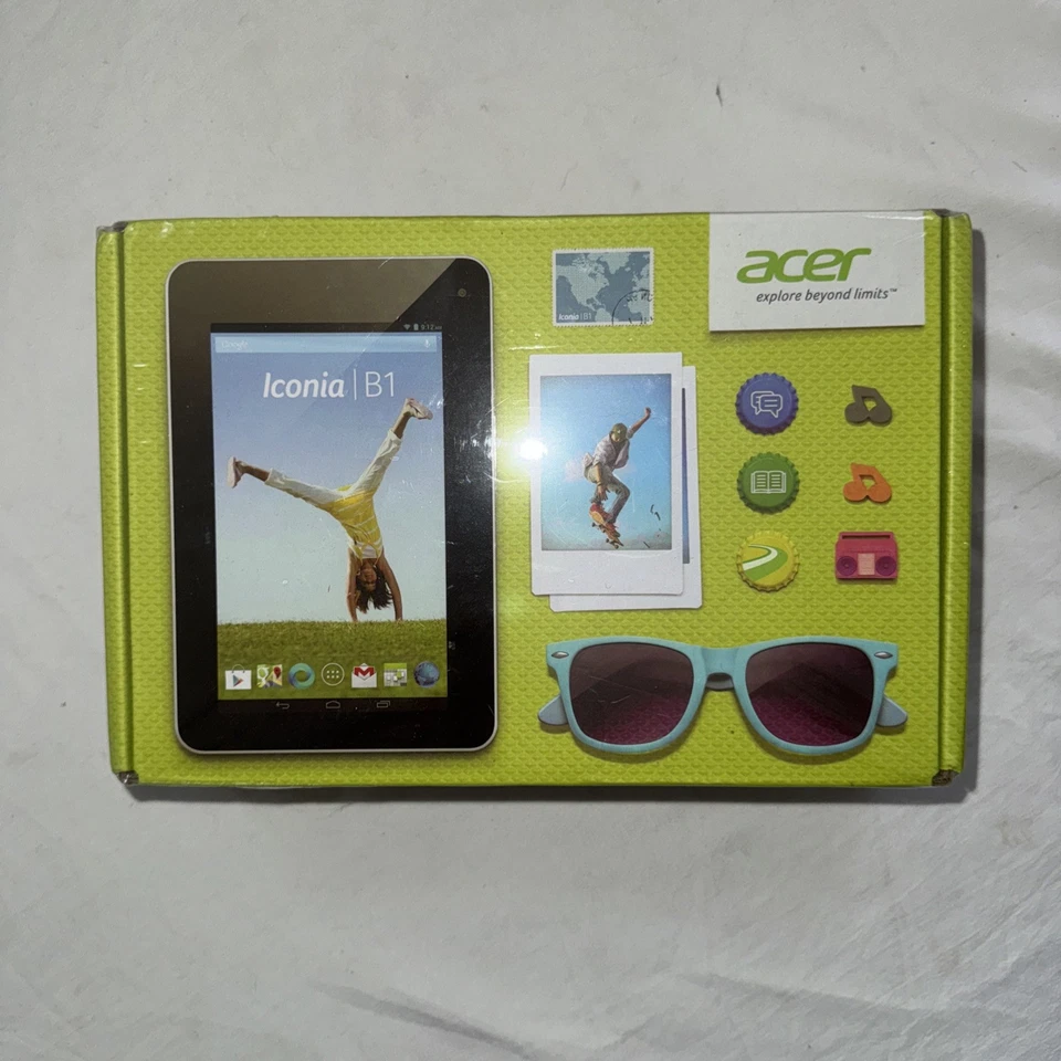 Acer Iconia B1 Tablet Black - Image 1 of 3