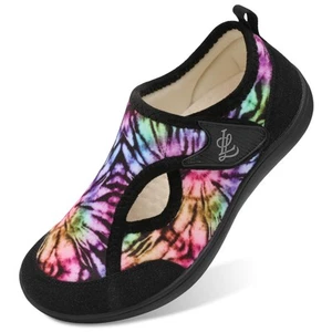 Womens Slippers Wide Diabetic Shoes Adjustable Walking Shoes Arthritis Edema ... - Picture 1 of 8
