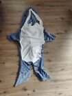shark Fleece Soft Pajama  Blanket   Jumpsuit Original Medium Kids 54 Inch Child