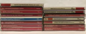 Lot 15 Classical CDs Karajan Weissenberg Cziffra All EMI UK Germany - Picture 1 of 15