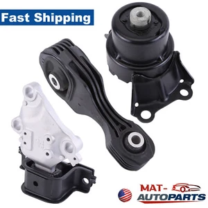 N125 For Honda 2015-2020 Fit EX EX-L 1.5L AUTO Engine Motor & Trans Mount Set - Picture 1 of 22