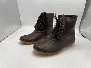 Women's Mid Calf Snow Duck Boots Size 6 Water Resistant Comfortable Warm NIB - Picture 1 of 4