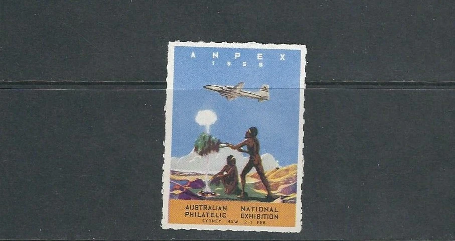 AUSTRALIA 1959 ANPEX '59 MNH LABEL CINDERELLA - Image 1 of 1