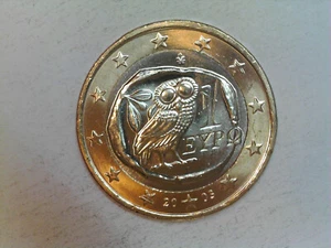 1 Euro 2003 Griechenland Kursmünze aus Original Rollen (Z183/3453) - Zdjęcie 1 z 2