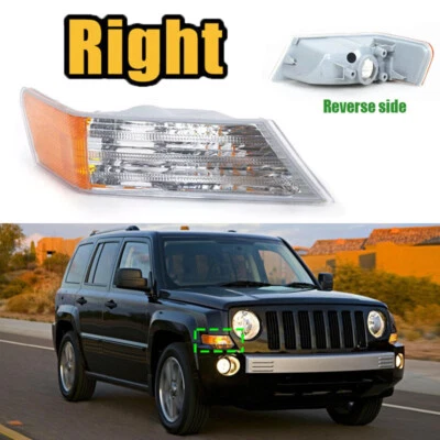 1Pcs For Jeep Patriot 2007-2014 Right Front Turn Signal Lamp Corner Lamp No Bulb - Imagem 1 de 4