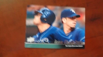 2010  UPPER DECK # 597 TAMPA BAY CHECKLIST LONGORIA/SHIELDS   BASEBALL CARD - Image 1 of 2