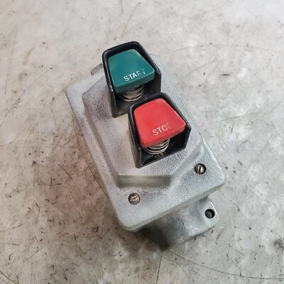 CROUSE HINDS NCC2910-S153 ESTACIÓN INTERRUPTOR BOTÓN ARRANQUE/PARADA 600 VAC Foto 1 de 4