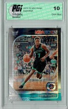 Dwayne Bacon 2020 NBA Hoops #24 Pulsar Premium Black Card PGI 10