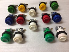 14 PULSANTI / TASTI COMPLETI DI MICRO PER PLANCIA CABINATI O ALTRO- JAMMA