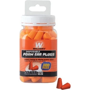 Walker's Game Ear GWP-FP-50PK Foam Ear Plugs, 100-ct Jar - Picture 1 of 1