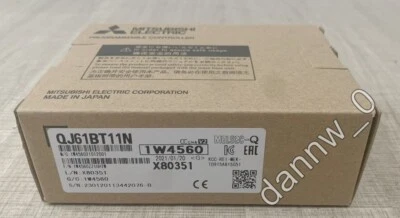 New MITSUBISHI QJ61BT11N CC-Link Master Unit in Box #DC - Image 1 of 3