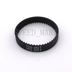 Cinturón de distribución GT2 bucle anular engranado goma 6 mm ancho 2 mm paso 102-2GT - Imagen 1 de 2