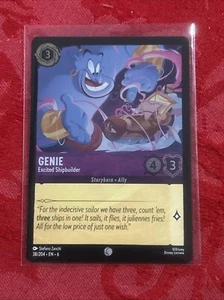 FOIL Lorcana Azurite Sea - Genie - Excited Shipbuilder - 38/204 - FOIL - Picture 1 of 7